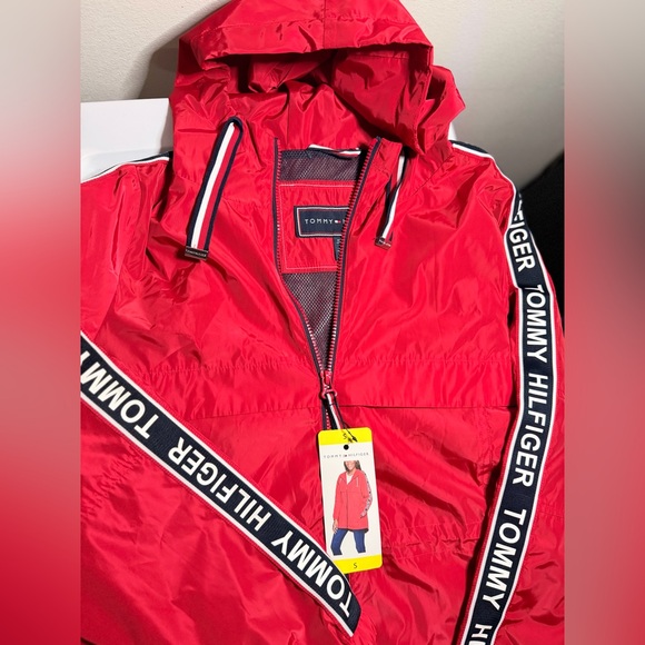 Tommy Hilfiger Kids Red Raincoat - Picture 4 of 4